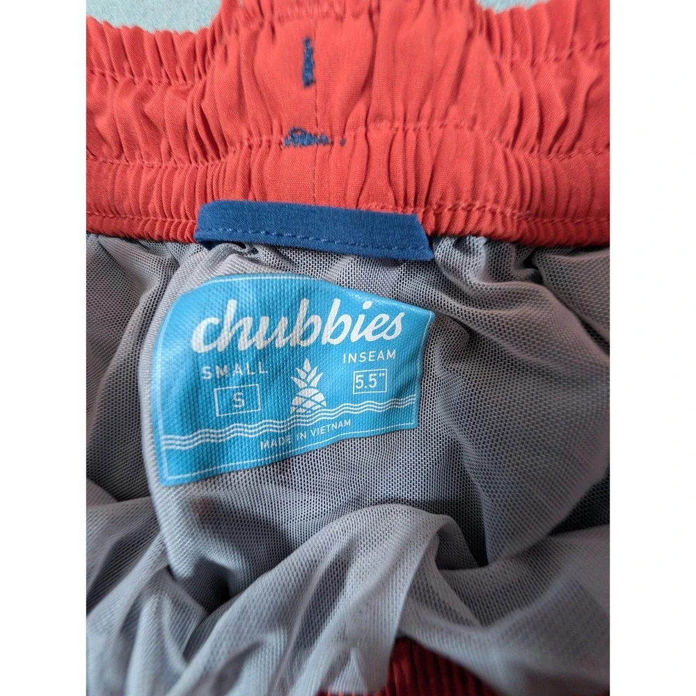 Chubbies Swim Trunks Mens Small 5.5